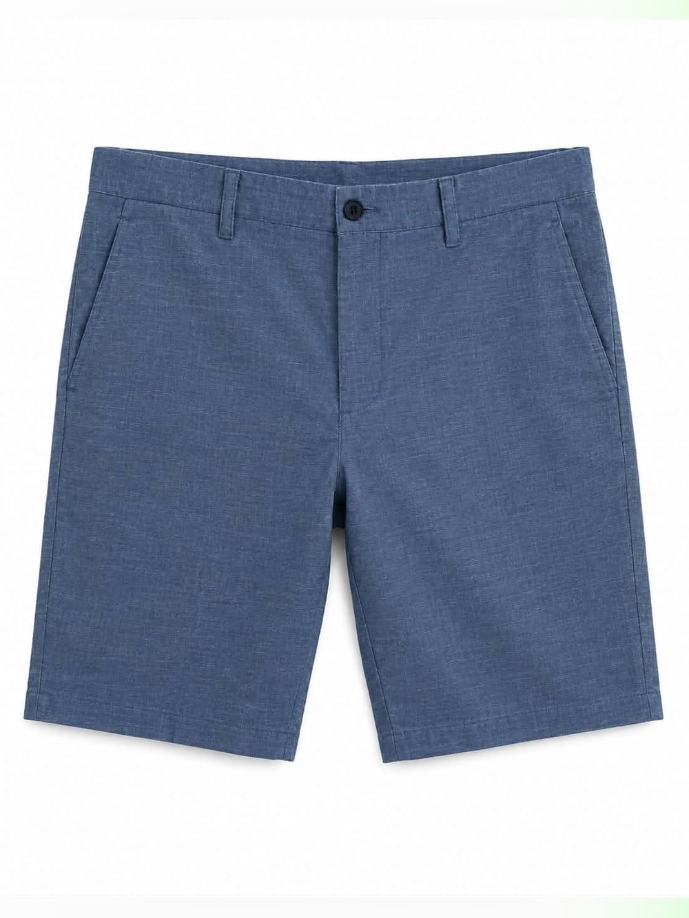 Calvin Klein Navy & White Flat Front Cotton Shorts – Size 40 EUC
